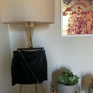 Sanctuary faux leather medium mini skirt